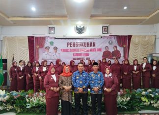 Perempuan Lebong Siap Berdaya, GOW Resmi Dikukuhkan oleh Bupati Azhari