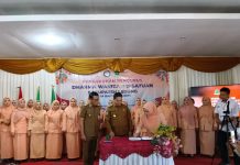 Bupati Kukuhkan DWP Lebong: Perempuan Hebat di Balik Para Abdi Negara