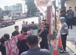 GAM Kepulauan Riau Geruduk Polresta Tanjungpinang, Desak Tuntaskan Kasus Dugaan Pengeroyokan KTV Majestic