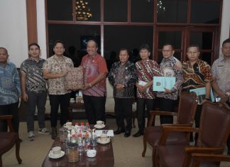 Bupati Terima Kunjungan Pimpinan Perum BULOG Asahan