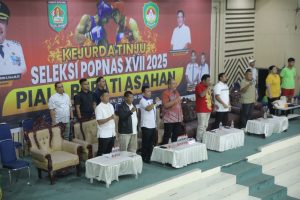 Bupati Asahan Hadir Di Pagelaran Kejurda Tinju Seleksi PON XVII 2025