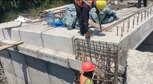 PEMBANGUNAN JEMBATAN RUAS SAMBIROTO- SUGIHWARAS KLAGEN KEC REJOSO OLEH DINAS PUPR KAB. NGANJUK MELALUI APBD KABUPATEN NGANJUK TAHUN 2025