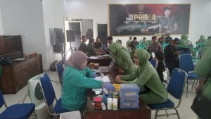 Kodim 0736/Batang Gelar Bakti Sosial Donor Darah