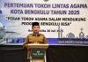 Walikota Dedy Gandeng Tokoh Agama Dukung Program Bengkulu BISA