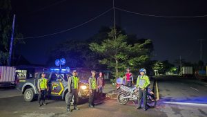 Polisi Gelar Patroli Skala Besar di Kendal: Menjaga Malam Panjang Tetap Aman dan Kondusif