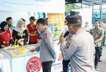 Bantu Masyarakat Penuhi Kebutuhan Dasar dengan Harga Terjangkau, Kapolri Buka Gerakan Pangan Murah di Gedawang