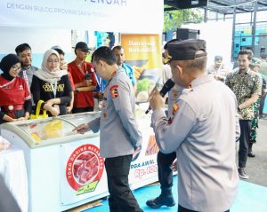 Bantu Masyarakat Penuhi Kebutuhan Dasar dengan Harga Terjangkau, Kapolri Buka Gerakan Pangan Murah di Gedawang