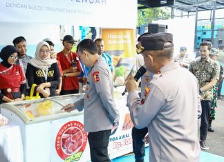Bantu Masyarakat Penuhi Kebutuhan Dasar dengan Harga Terjangkau, Kapolri Buka Gerakan Pangan Murah di Gedawang