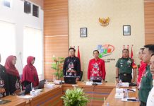 Pemkot dan TNI Blitar Perkuat Kolaborasi, Pastikan Program Makan Bergizi Tepat Sasaran