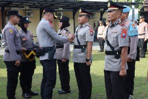 Wajah Baru di Jajaran Polres Blitar Kota, Kapolres Pimpin Sertijab Pejabat Utama