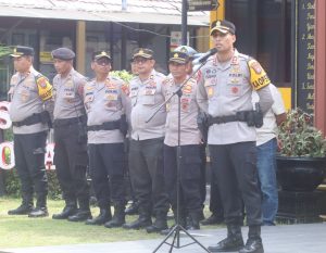 463 Personel Dikerahkan, Polres Blitar Kota Amankan Kunjungan Megawati