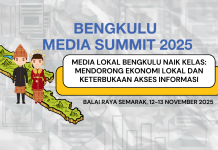 Bengkulu Media Summit 2025 Dorong Media Lokal Naik Kelas dan Kuatkan Ekonomi Daerah