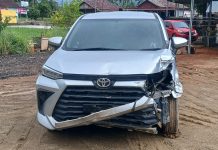 Mobil Dinas KDH Kecelakaan, Diduga Dikendarai Oknum Anggota DPRD Lebong