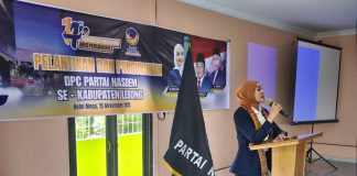 Kukuhkan 12 DPC di Kabupaten Lebong, DPW NasDem Tegaskan Target Kemenangan Pemilu 2029