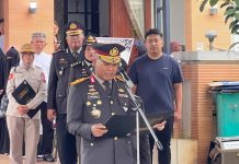 Upacara Kedinasan Persemayaman Irjen Pol (Purn) Iwan Hari Sugiarto Digelar Khidmat di Banyumanik