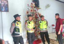 Pastikan Ibadah Natal Tahun 2025 Aman, Polsek Gemuh Intensifkan Pengamanan di Sejumlah Gereja