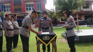 Kapolres Batang Pimpin Sertijab Wakapolres dan Sejumlah Kasat