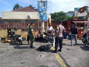 Respons Cepat Tangani Warga Tergeletak di SPBU Kalipepe