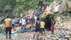 Satu Pekerja Tambang PETI Tewas Tertimbun Longsor, di Lebong Tambang
