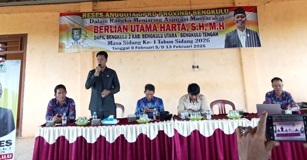 Reses di Napal Putih, Berlian Utama Harta Janji Perjuangkan Sekolah dan Infrastruktur Desa
