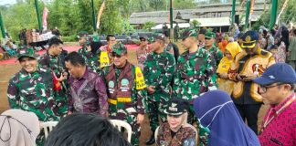 Cek Kesehatan Gratis Kembali Di Gelar Satgas TMMD Gedong