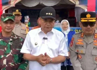 Pastikan Mudik Aman, Bupati Bengkulu Tengah Tinjau Pos Pengamanan Liku Sembilan Bersama Kapolda dan Danrem