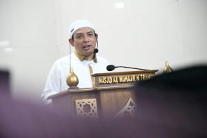 Kunjungi Masjid Al Muhajirin Transos, Walikota Bengkulu Paparkan Program Prioritas Dedy–Ronny