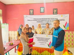 Komitmen Nyata Turunkan Angka Stunting, UBP Bengkulu Salurkan Bantuan Gizi di Ujan Mas