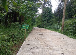 Warga Desa Gedong Kini Miliki Jalan Yang Kokoh Berkat TMMD