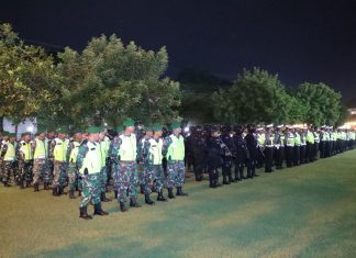 Polres Kendal Perkuat Pengamanan Malam Takbiran, Libatkan TNI hingga Ormas