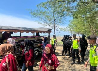 Pasca Idul Fitri 2026, Polisi Intensifkan Patroli di Objek Wisata Kendal