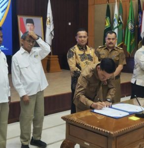 Wabup Lebong Hadiri Penyampaian LKPD Unaudited 2025 ke BPK