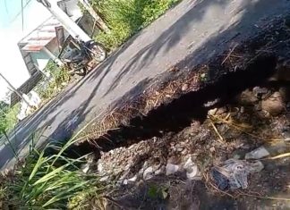 Proyek Jalan GOR Saweak Salok Rp2,9 Miliar, Belum Setahun Sudah Rusak