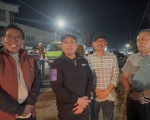 Walikota Dedy Wahyudi Turun Malam Hari Tinjau Penataan Jalan Salak Raya dan Pasar Panorama