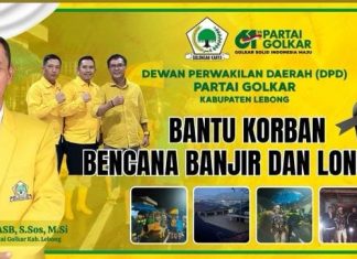 Golkar Lebong Turun Langsung, Fraksi DPRD Buktikan Kepedulian untuk Korban Banjir