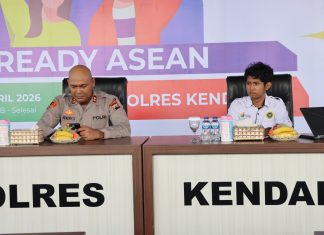 Polres Kendal Gelar Pilot Project AI Ready ASEAN, Libatkan Pelajar SMA