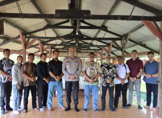 Polres Kendal Jalin Koordinasi dengan PTPN IX Merbuh untuk Jaga Keamanan Daerah