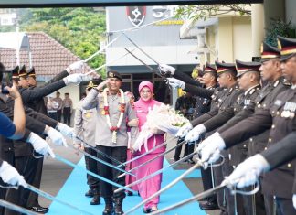 Rangkaian Sertijab Kapolrestabes Semarang Berlangsung Khidmat, Tegaskan Keberlanjutan Kinerja Polri