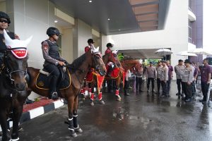 Baharkam Polri Gelar Apel Pemeriksaan Peralatan Di Polda Jateng; Harus Siap Digunakan Kapan Saja Untuk Jaga Kamtibmas