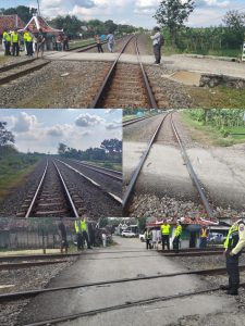 Polda Jateng Turunkan Tim TAA; Asistensi Penanganan Kecelakaan Kereta di Grobogan