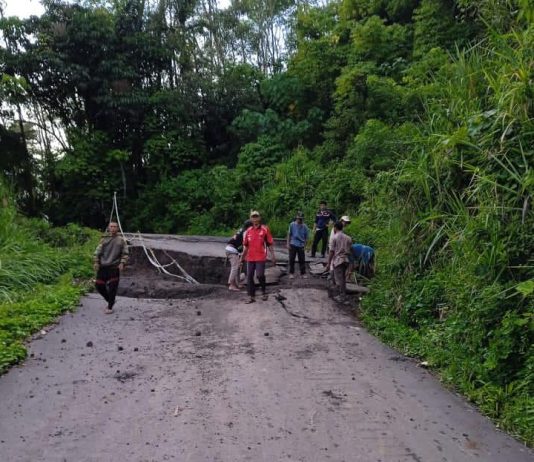 Akibatkan Jalan Amblas, Bupati Lebong Sebut Tak Akan Beri Rekomendasi Izin Galian C