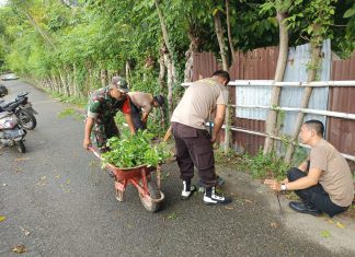 Cegah Peredaran Miras, Polsek Kota Manna Sisir Lokasi Rawan di Pasar Mulia