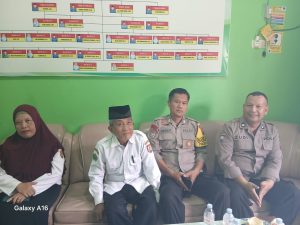 Antisipasi Euforia Kelulusan, Bhabinkamtibmas Polsek Gemuh Monitor MTS NU 08 Gemuh dan Tegaskan Larangan Konvoi