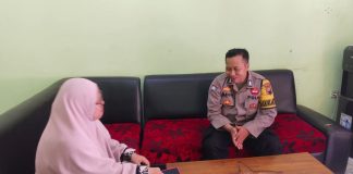 Bhabinkamtibmas Polsek Weleri Monitor Kelulusan SMP IT Ulul Albab, Tekankan Larangan Konvoi