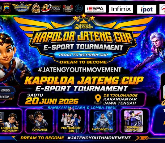 Bukan Sekadar Kejuaraan, Turnamen E-Sport Kapolda Jateng Cup 2026 Suguhkan Cosplay, Meet & Greet, Food Festival hingga Pelayanan Kesehatan Gratis