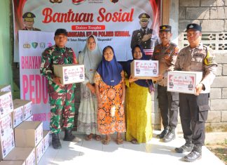 Peringati HUT Bhayangkara ke-80, Polres Kendal Laksanakan Donor Darah dan Bansos di Ngampel