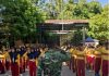 Suara Aba-Aba Prajurit Gema di SDN 1 Kesongo, Siswa Antusias Ikuti Latihan PBB
