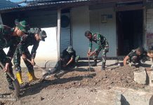 Satgas TMMD ke-129 Kodim Bojonegoro Mulai Gali Pondasi RTLH Ibu Jasmiati, Harapan Rumah Layak Mulai Terbangun