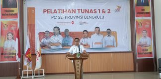 TIDAR Bengkulu Cetak Kader Muda Berintegritas, Sandhy Cahyadi: Nyalakan Api Perjuangan untuk Indonesia