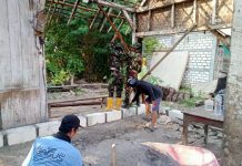 Langkah Awal Menuju Rumah Kokoh, Satgas TMMD Mulai Penataan Pondasi RTLH Bapak Kardo